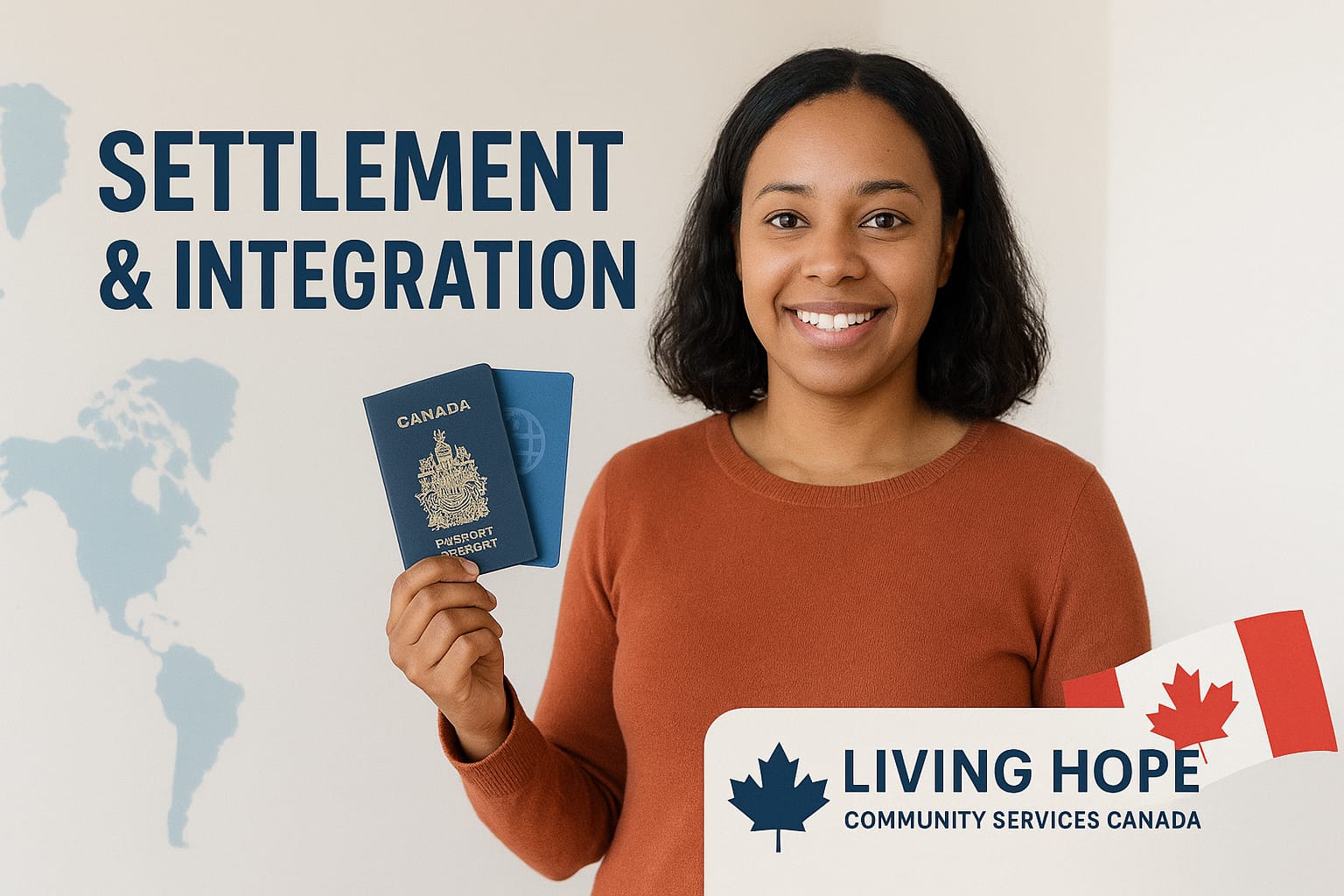 Newcomers receiving settlement support